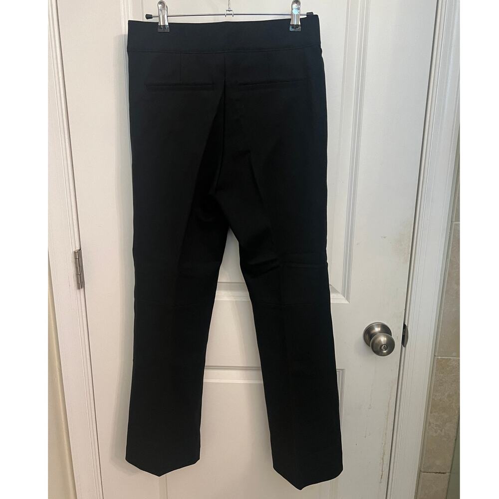 SPANX The Perfect Ponte kick flare Pant L Black Crop Quiet Luxury Corporate Chic - Picture 4 of 9